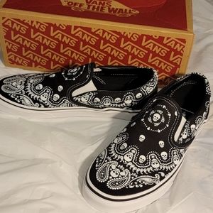 VANS Bandana classic slip on▪︎sz.8